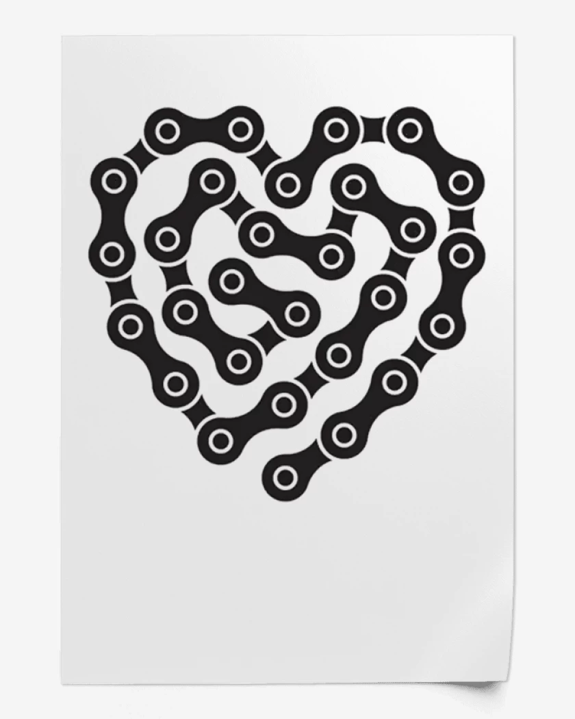 Print CORAZON CADENA 