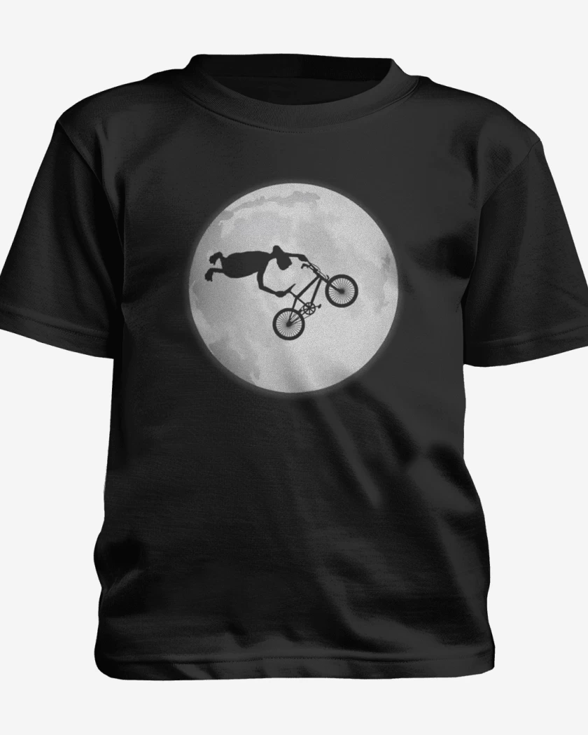 Polera de niño Negro de E.T. BIKE 