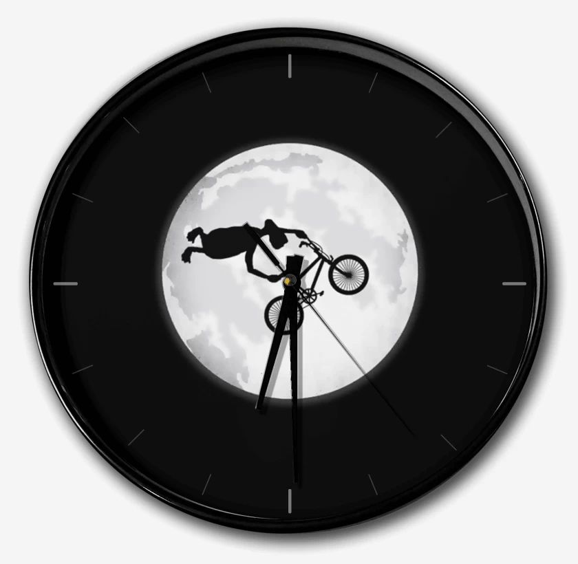 Reloj Negro de E.T. BIKE 