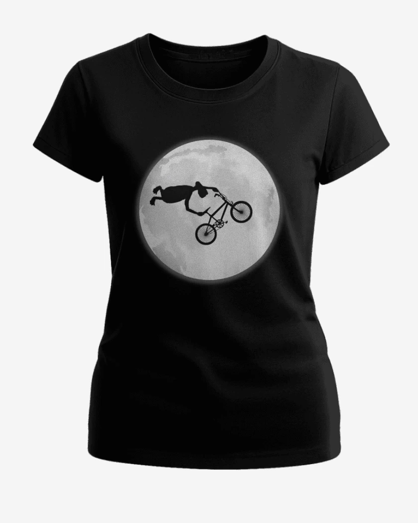 Polera de Mujer Negro de E.T. BIKE 