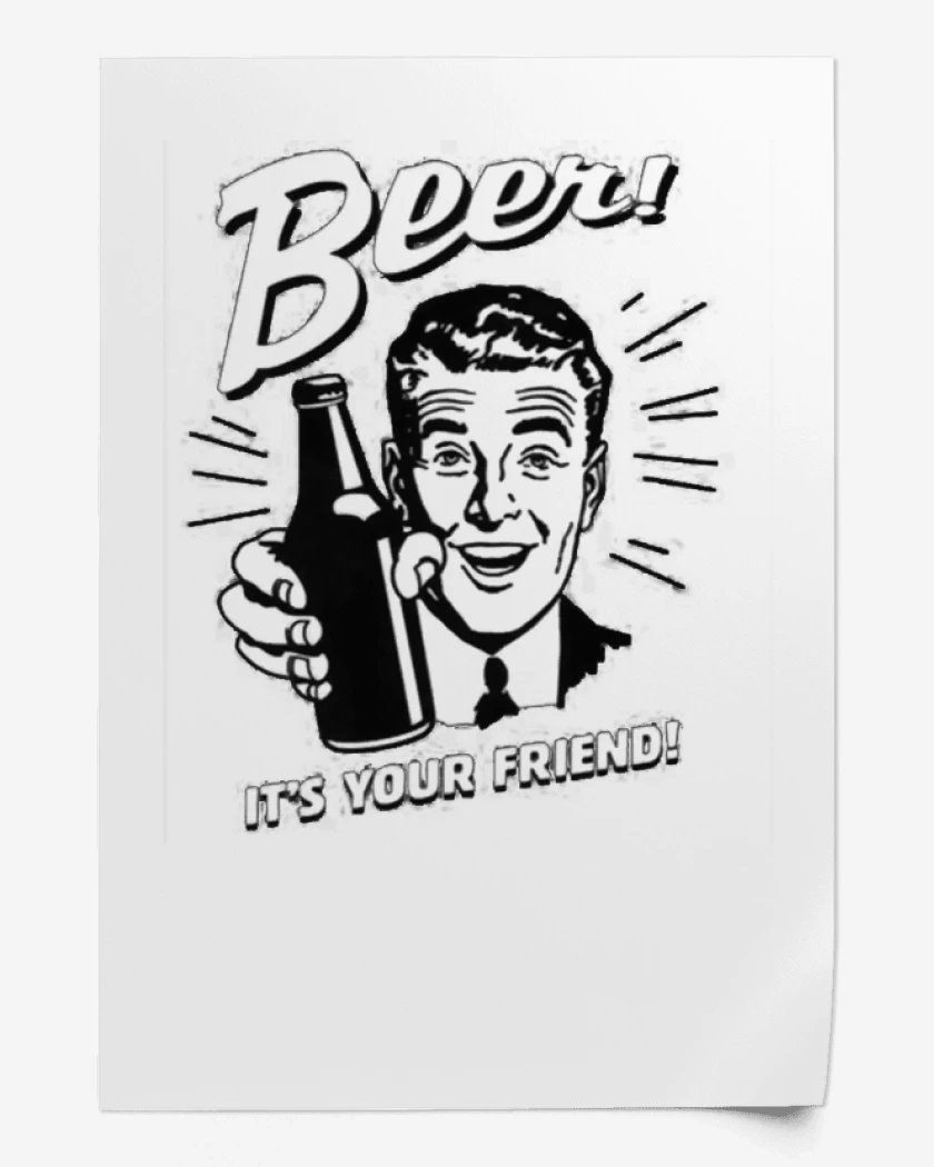 Print Blanco de CHELA AMIGA 