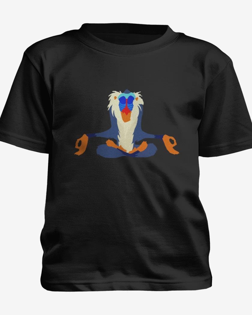 Polera de niño Negro de Rafiki