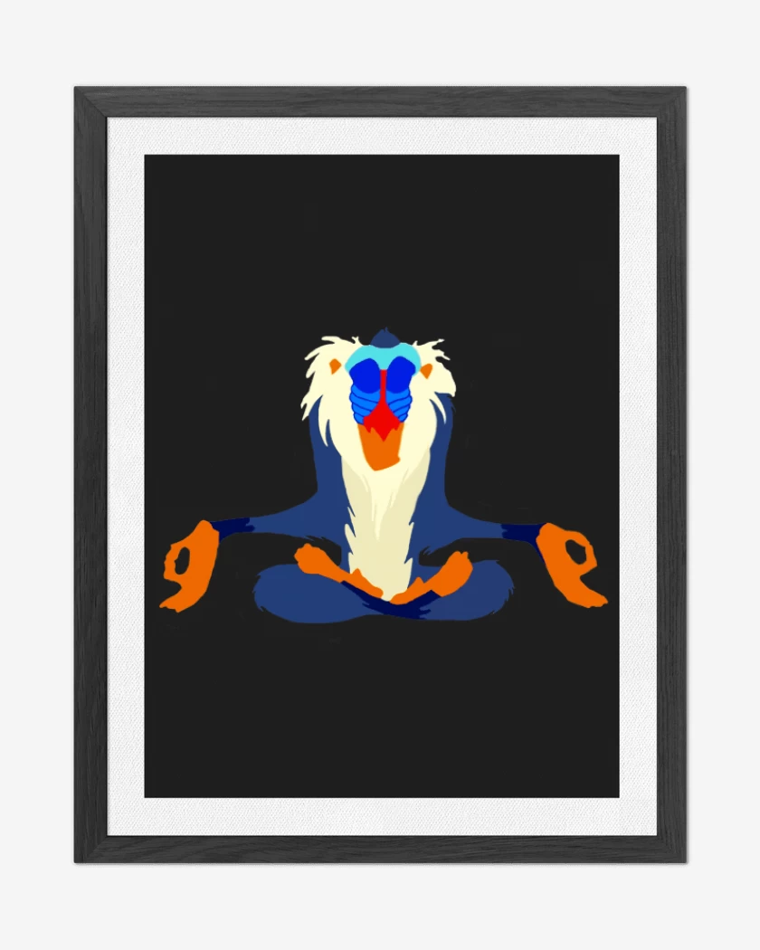 Cuadro decorativo Rafiki