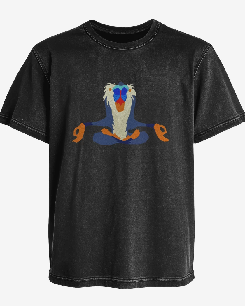 Polera desgastada Rafiki