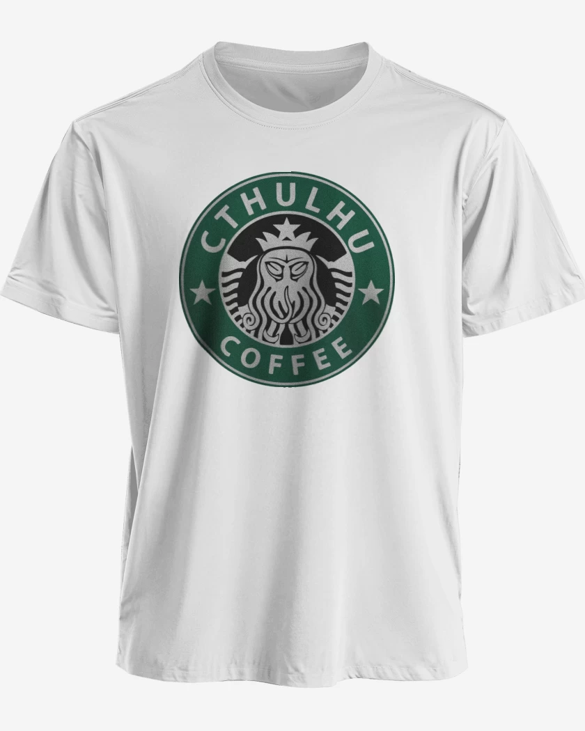 Polera Cthulhu Coffee