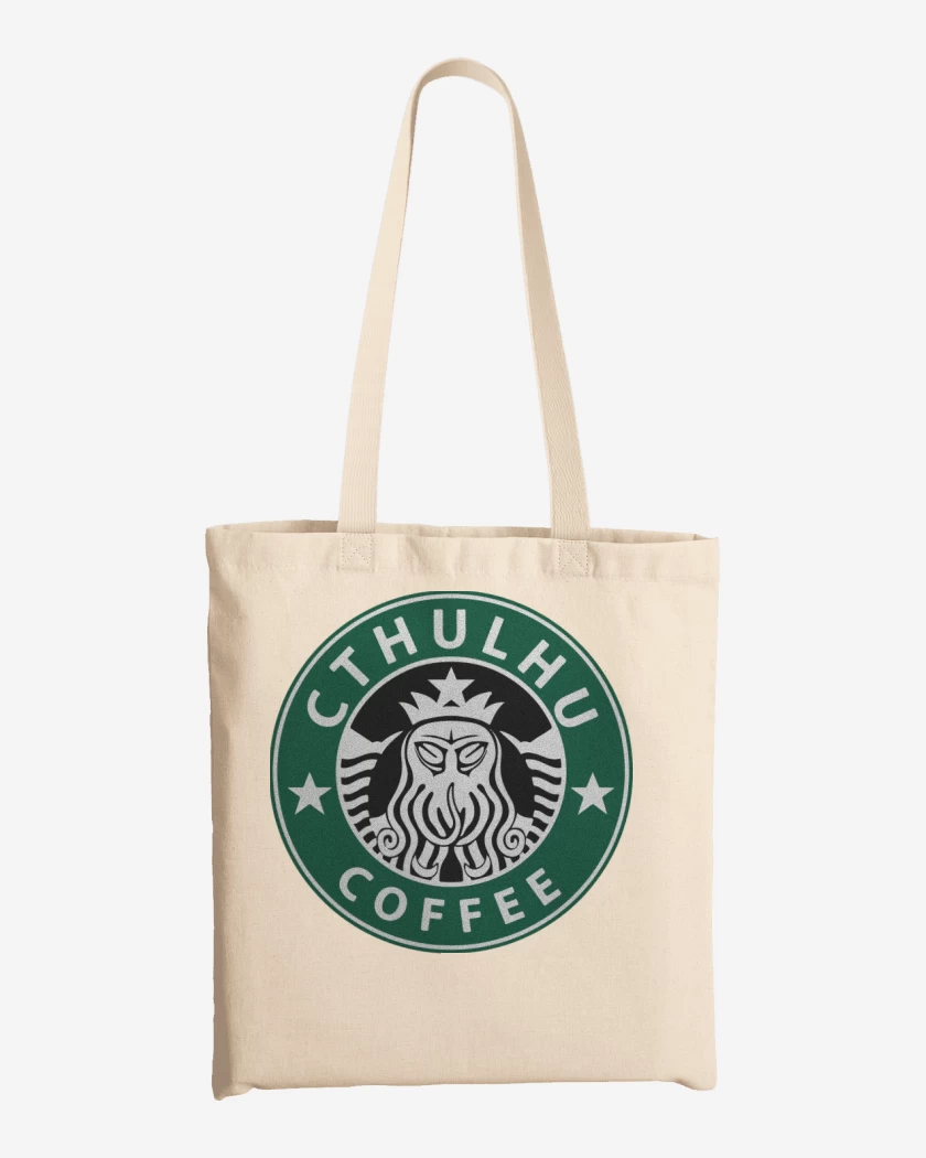 Totebag Cthulhu Coffee