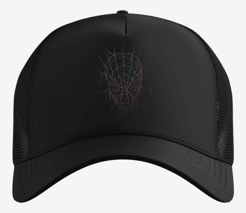 Gorro Negro de spider 2
