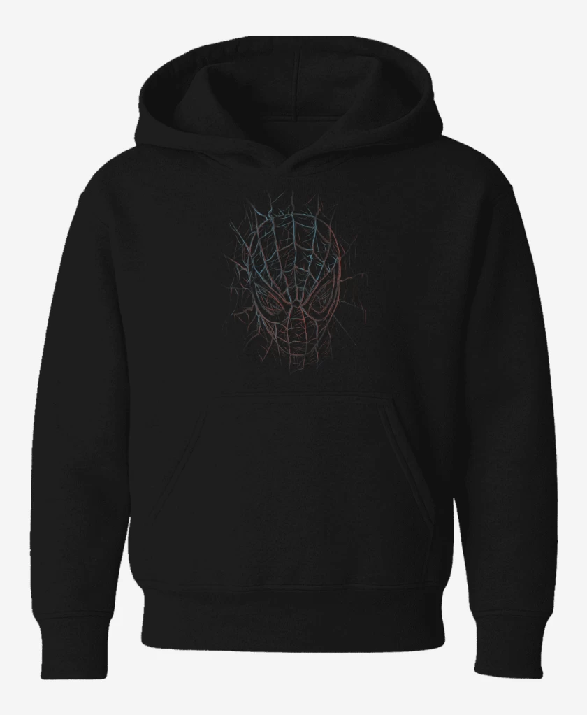 Poleron de niño Negro de spider 2