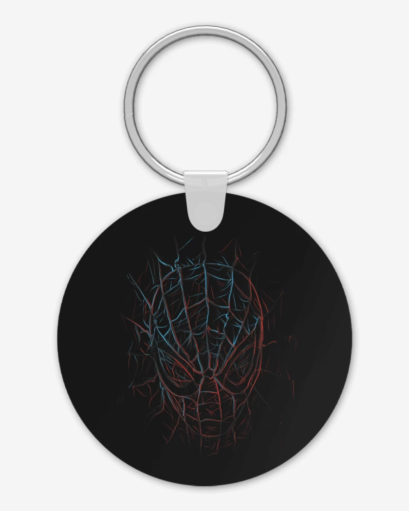 Llavero Negro de spider 2