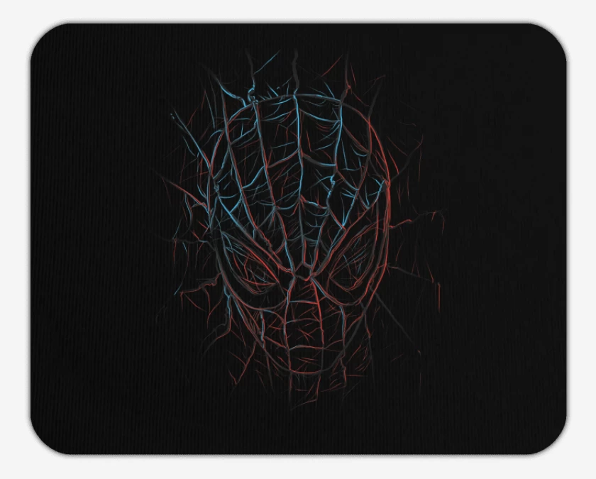 Mousepad Negro de spider 2