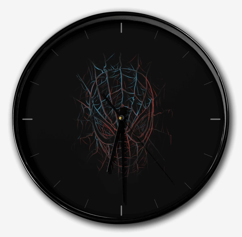 Reloj Negro de spider 2