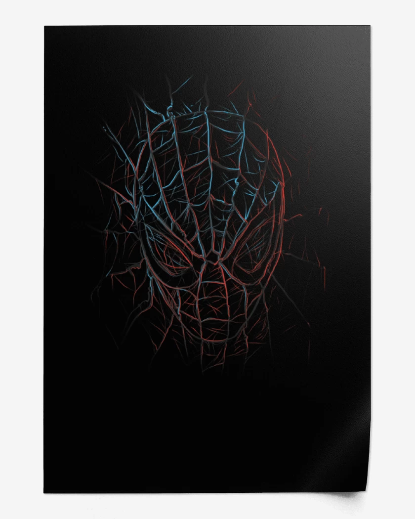 Print Negro de spider 2