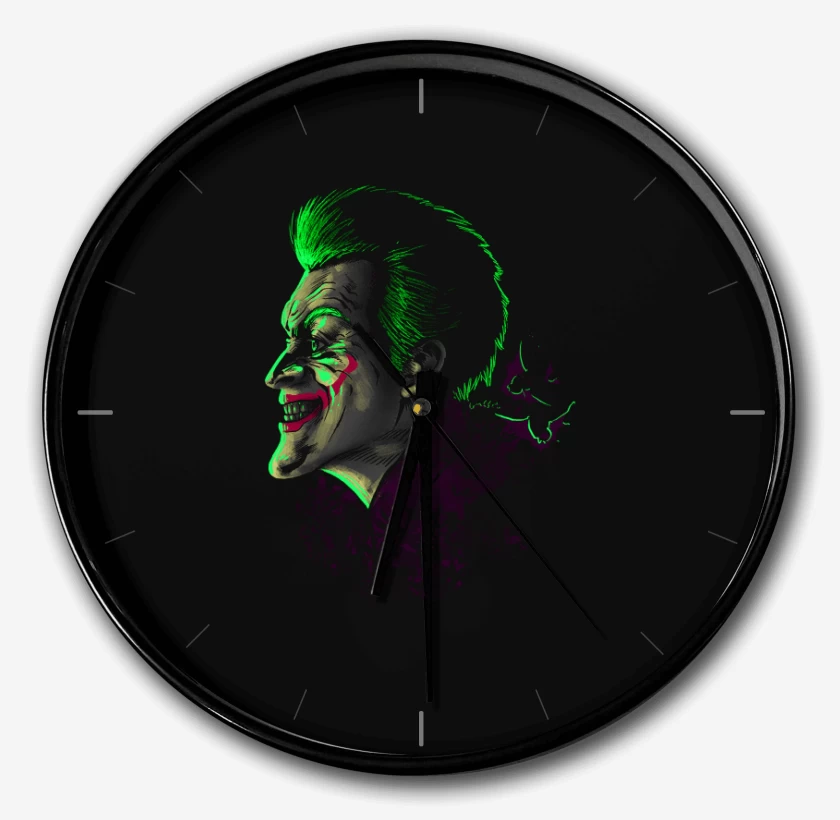 Reloj Negro de Comodin