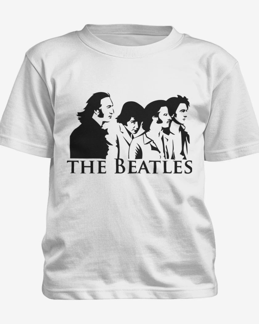 Polera de niño Blanco de The Beatles V2