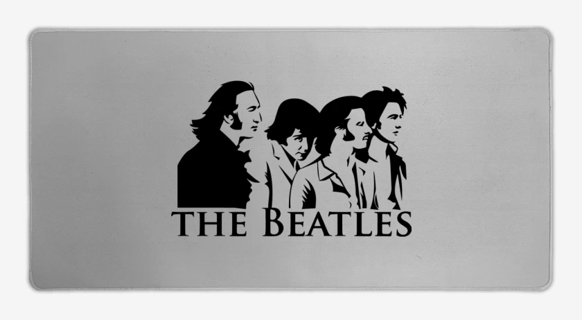 Mouse pad Gamer Gris Melange de The Beatles V2