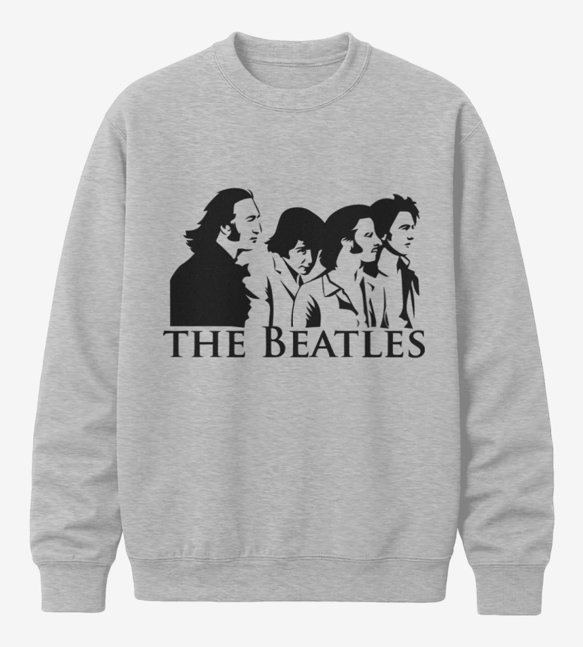 Poleron polo Gris Melange de The Beatles V2