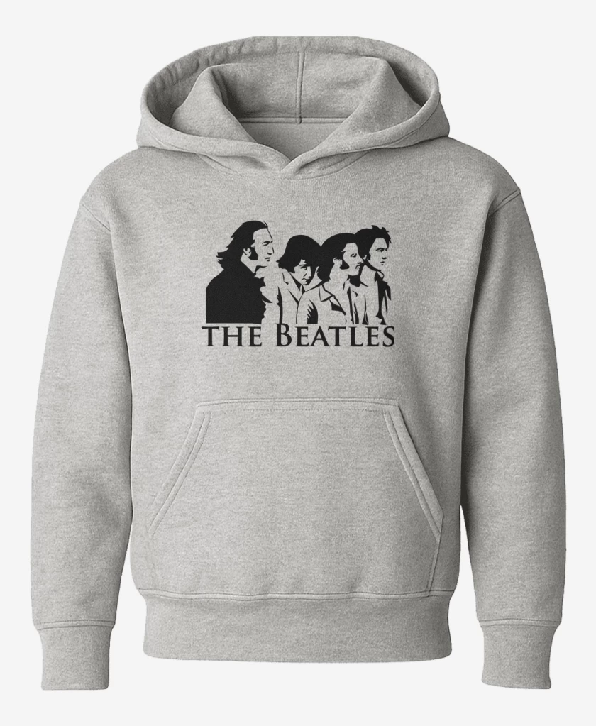 Poleron de niño Gris Melange de The Beatles V2