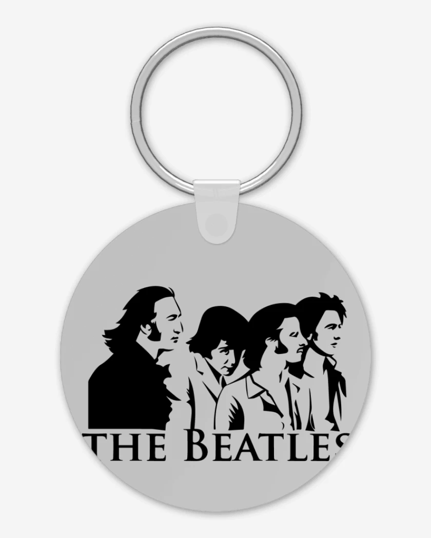 Llavero Gris Melange de The Beatles V2