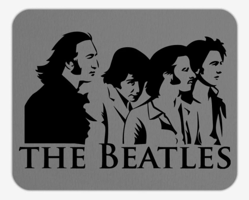 Mousepad The Beatles V2