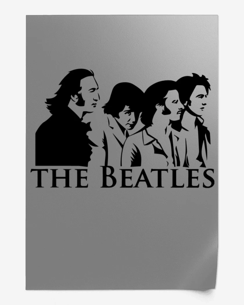 Print The Beatles V2