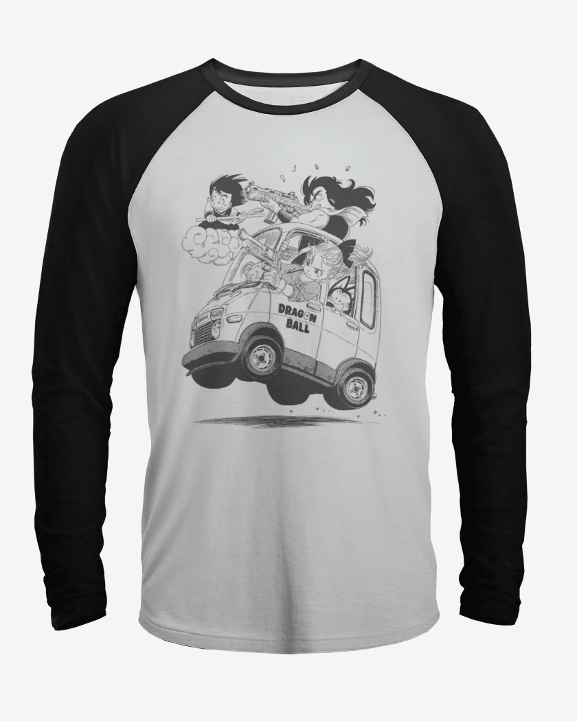 Polera Raglan Dragon ball 1