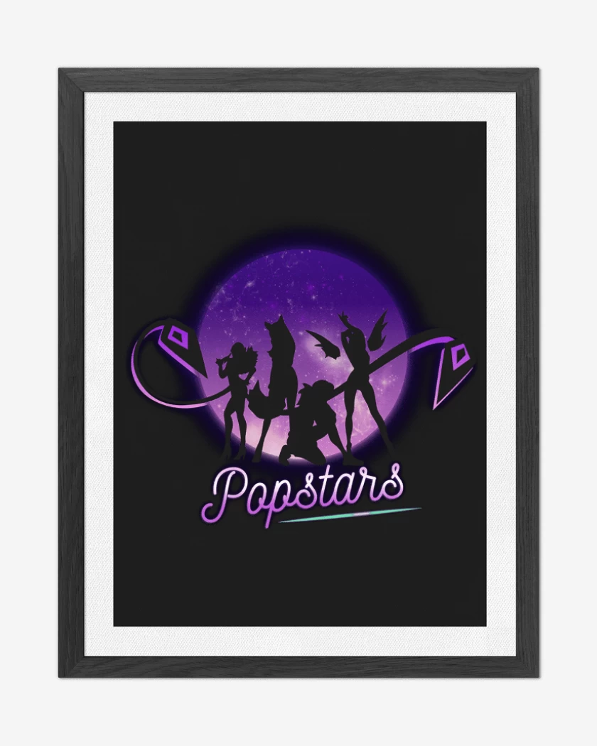 Cuadro decorativo Negro de Popstar
