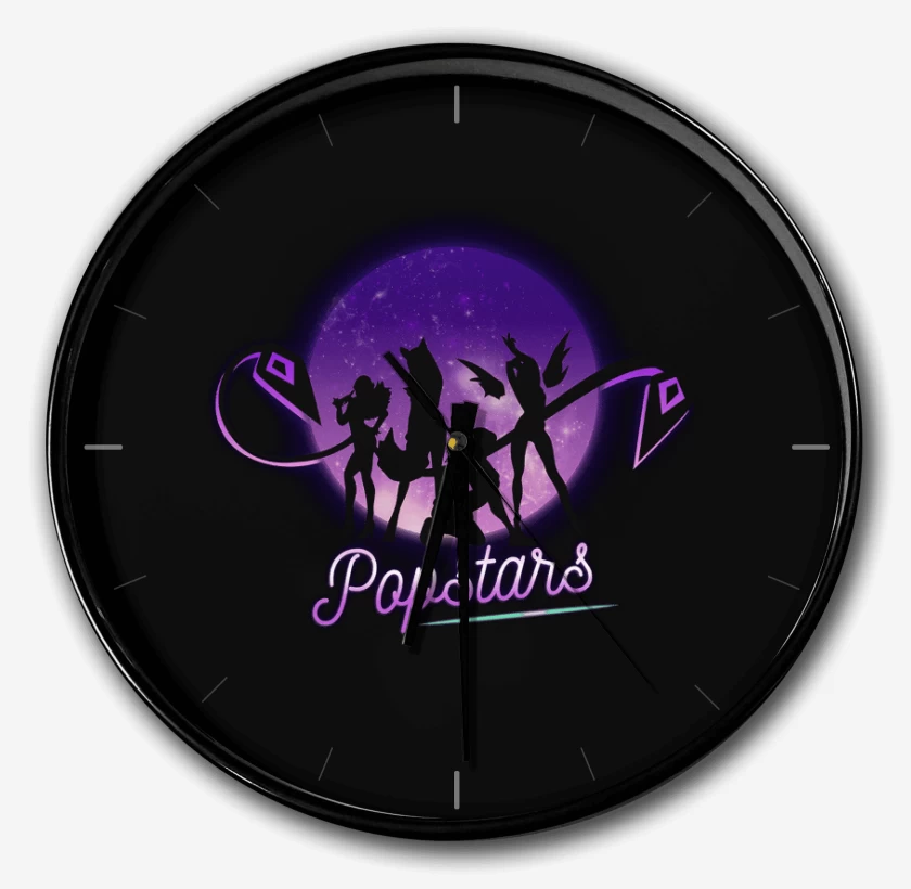 Reloj Negro de Popstar