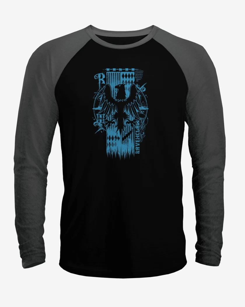 Polera Raglan Escudo Ravenclaw