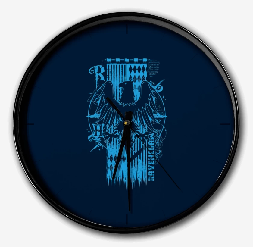 Reloj Azul Marino de Escudo Ravenclaw