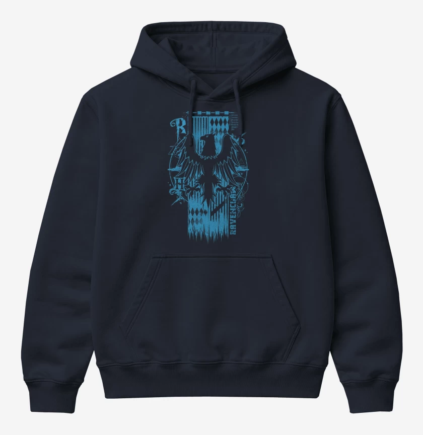 Poleron Canguro básico Escudo Ravenclaw