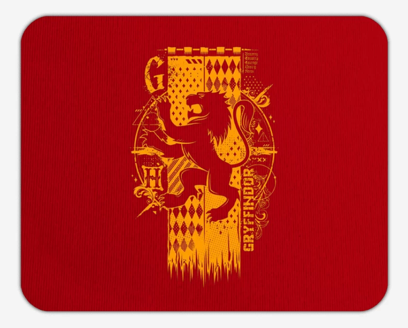 Mousepad Escudo griffiyndor 