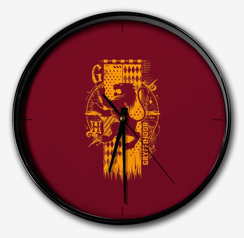 Reloj Burdeo de Escudo griffiyndor 