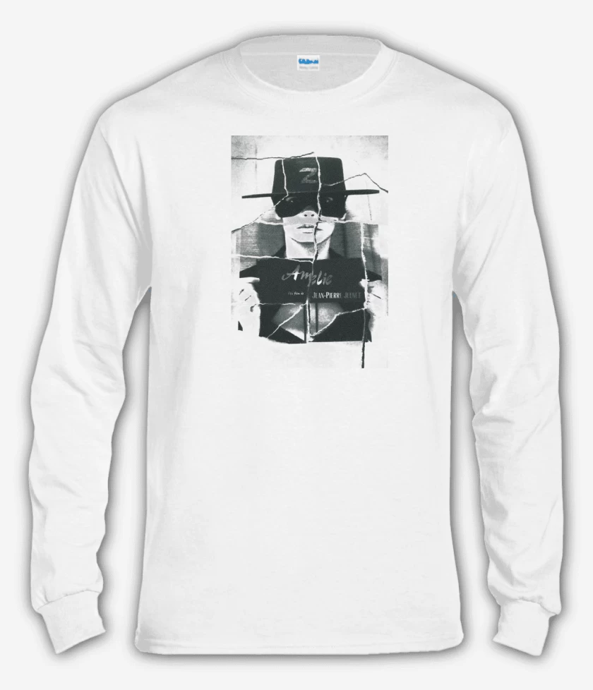 Polera manga larga Blanco de Amelie 2 