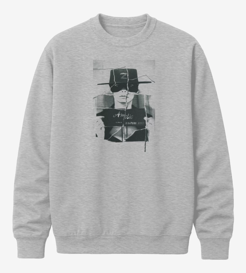 Poleron polo Gris Melange de Amelie 2 