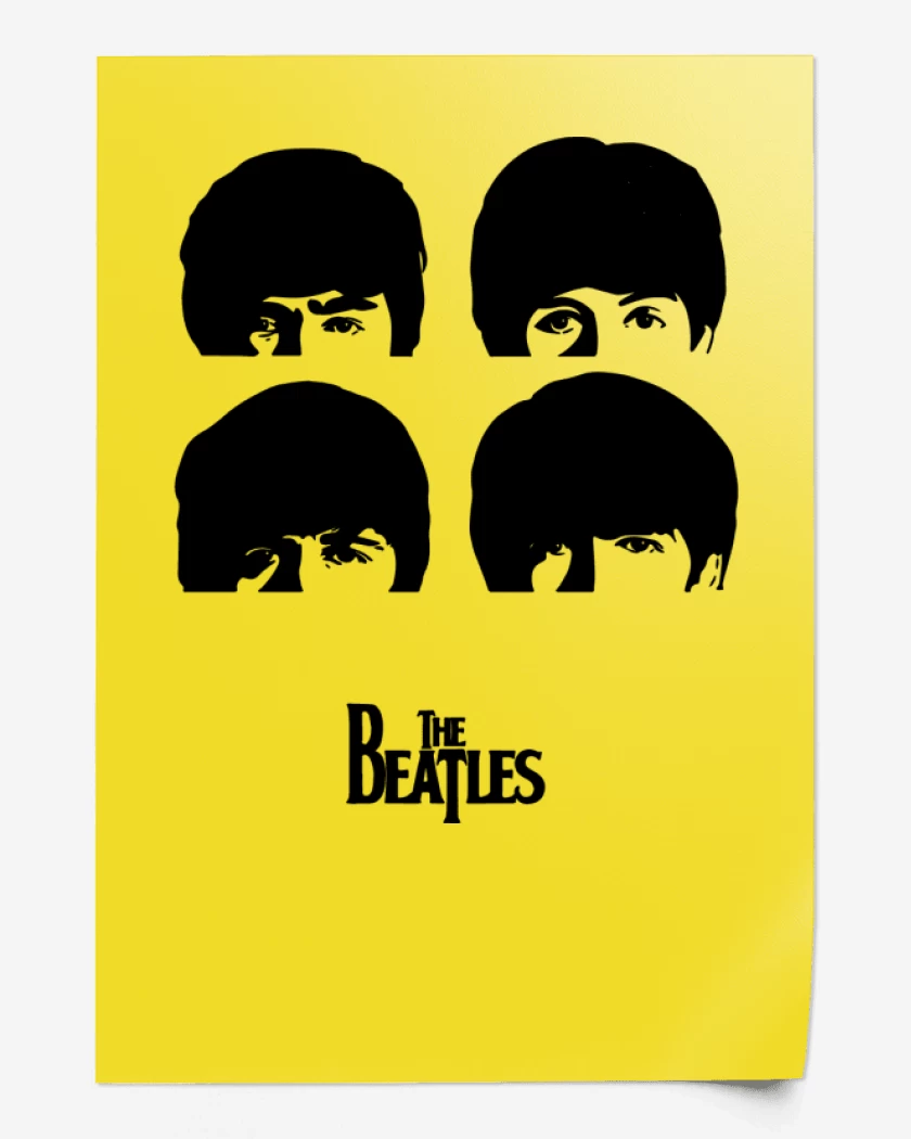 Print The Beatles - A hard days night