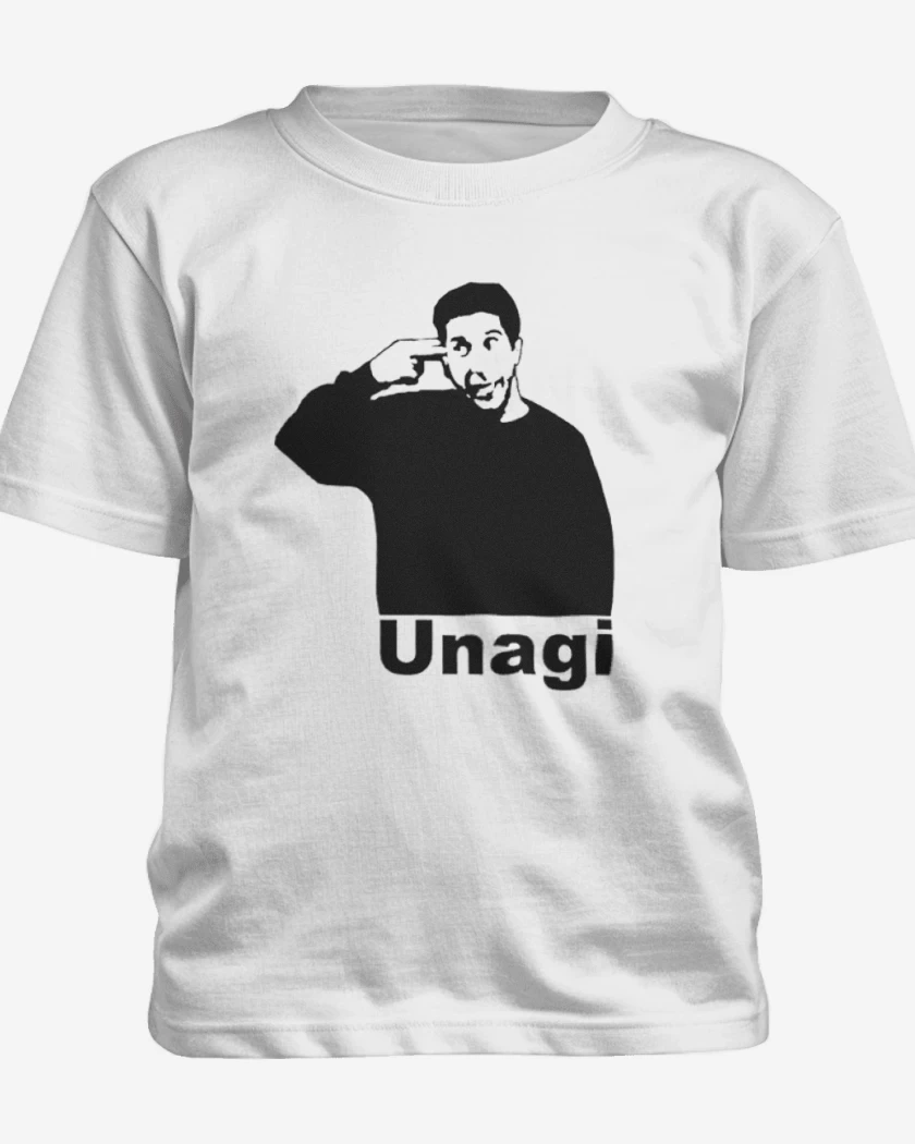 Polera de niño Blanco de Unagi friends