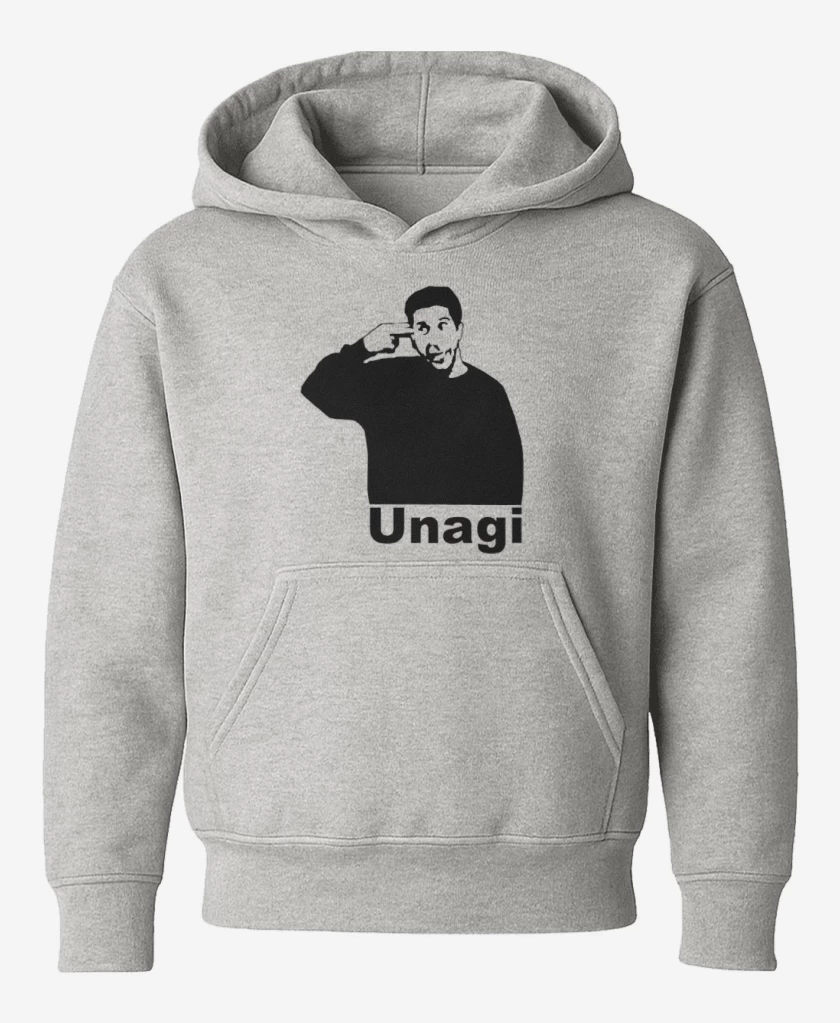 Poleron de niño Gris Melange de Unagi friends