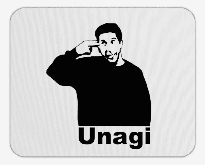 Mousepad Unagi friends