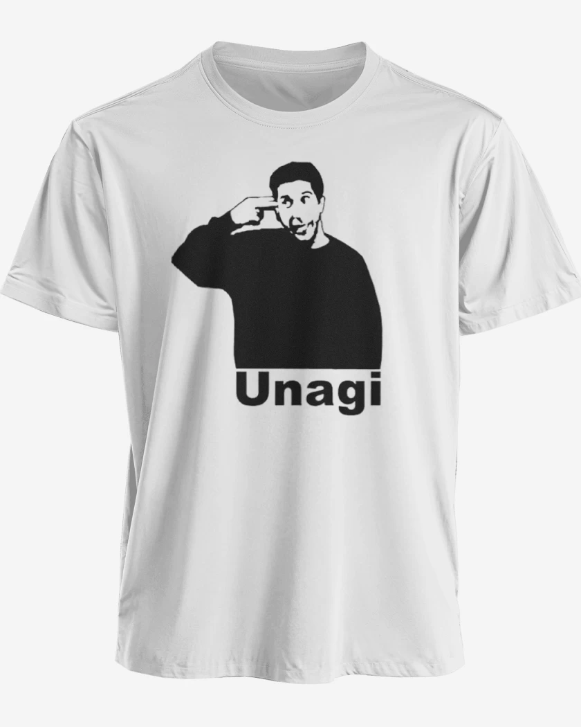 Polera premium Blanco de Unagi friends