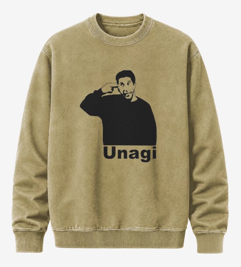 Poleron Polo Acid Wash Beige de Unagi friends