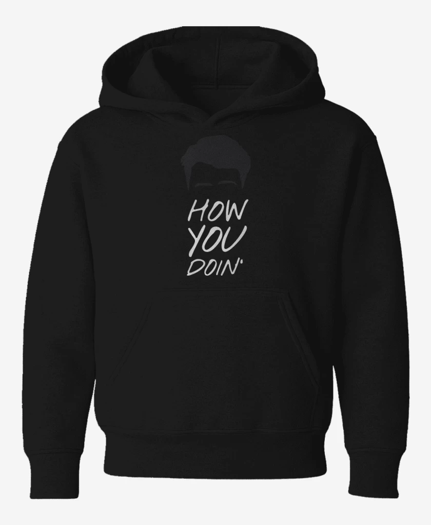 Poleron de niño Negro de How you doin