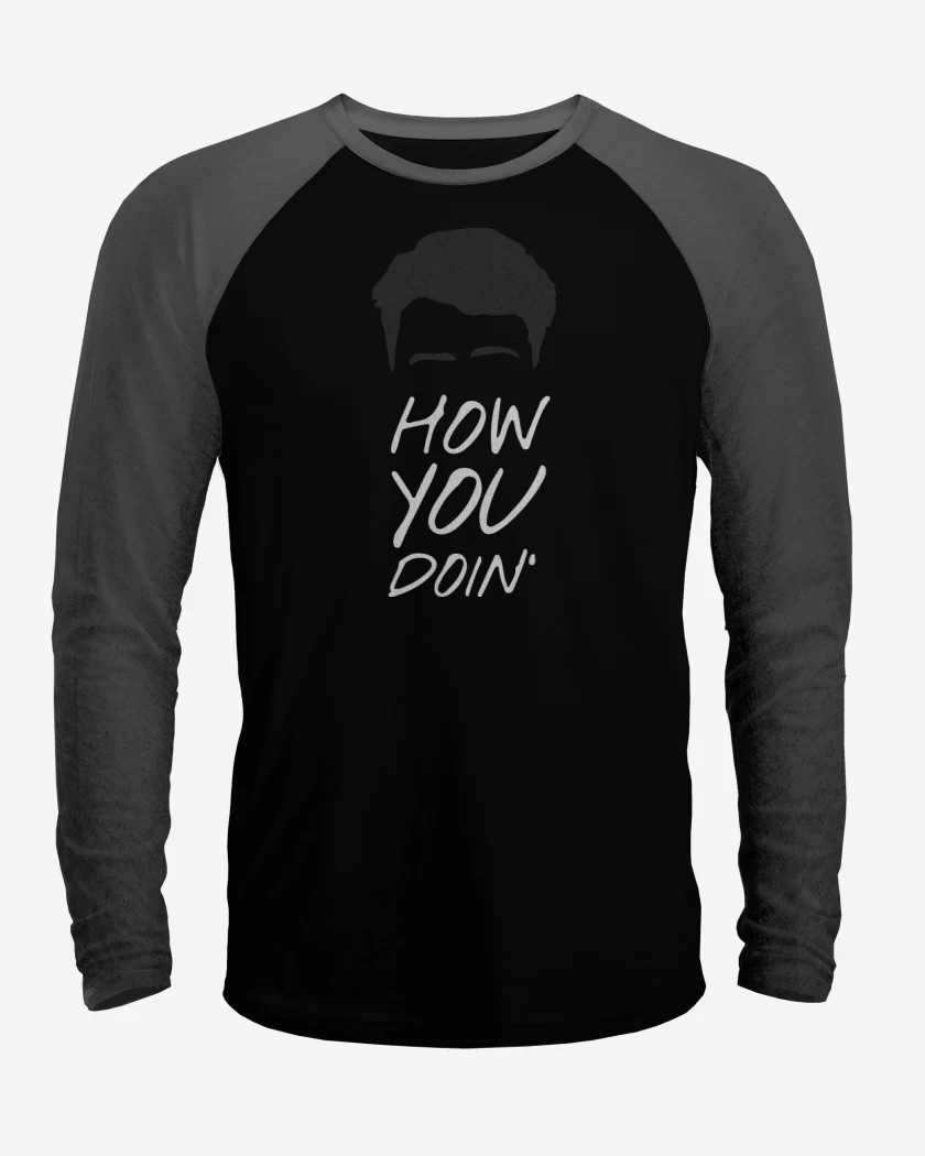Polera Raglan How you doin
