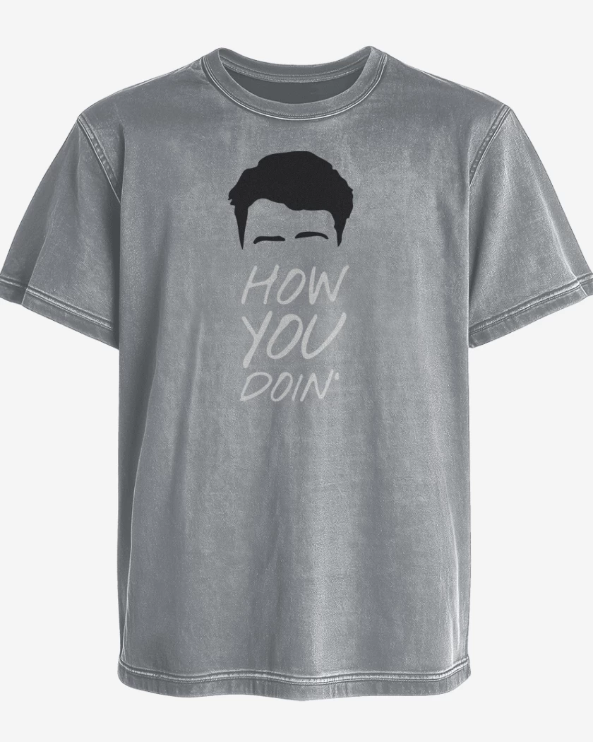 Polera desgastada How you doin