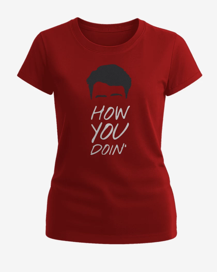 Polera de Mujer Rojo de How you doin