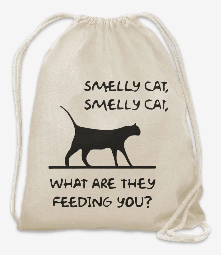 Mochila Blanco de Smelly cat