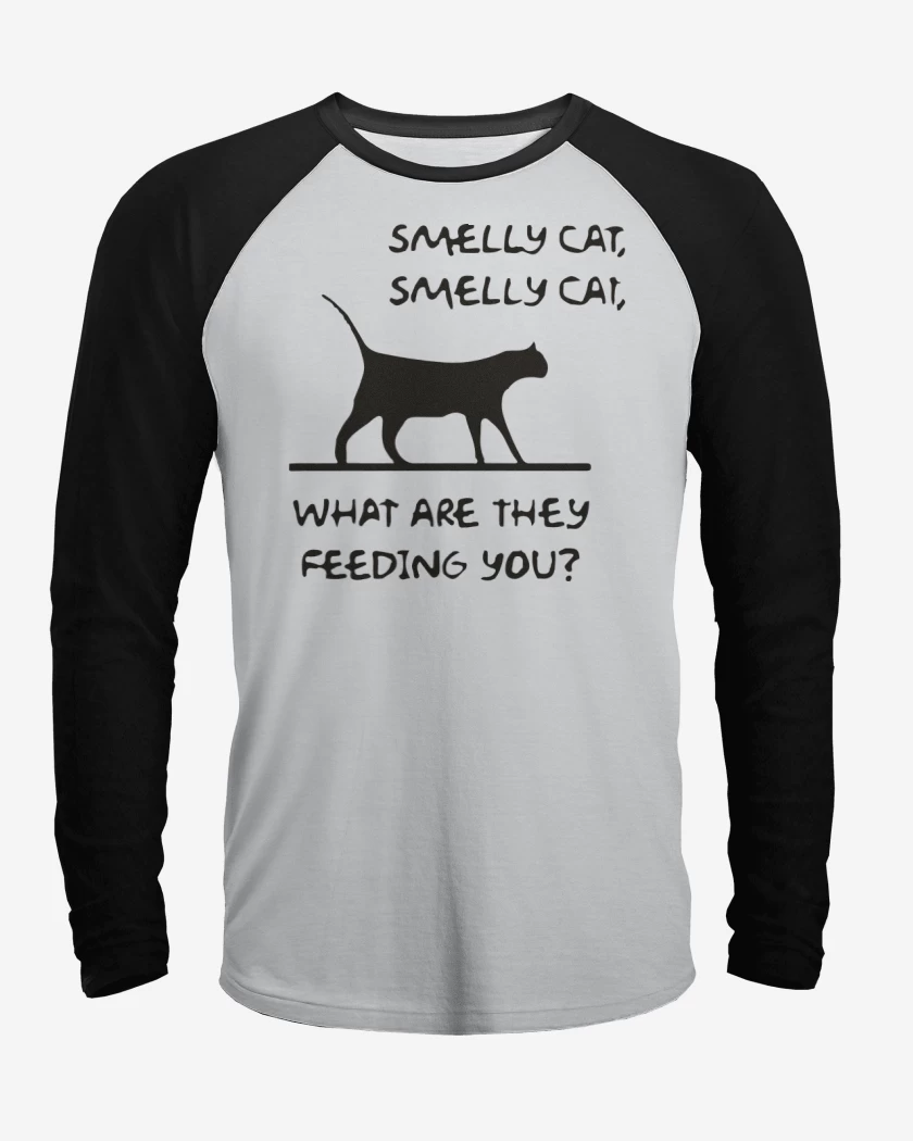 Polera Raglan Smelly cat