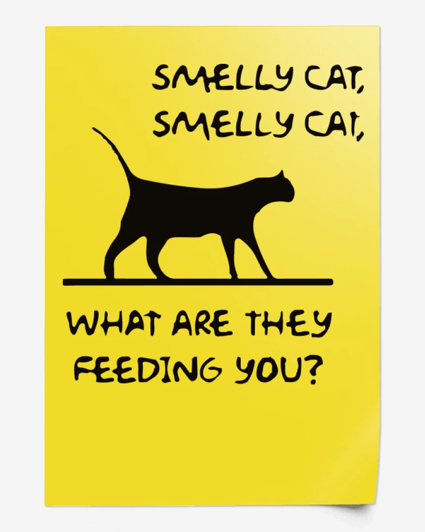 Print Smelly cat