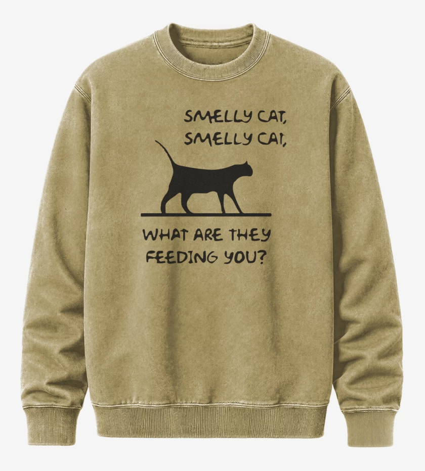 Poleron Polo Acid Wash Beige de Smelly cat