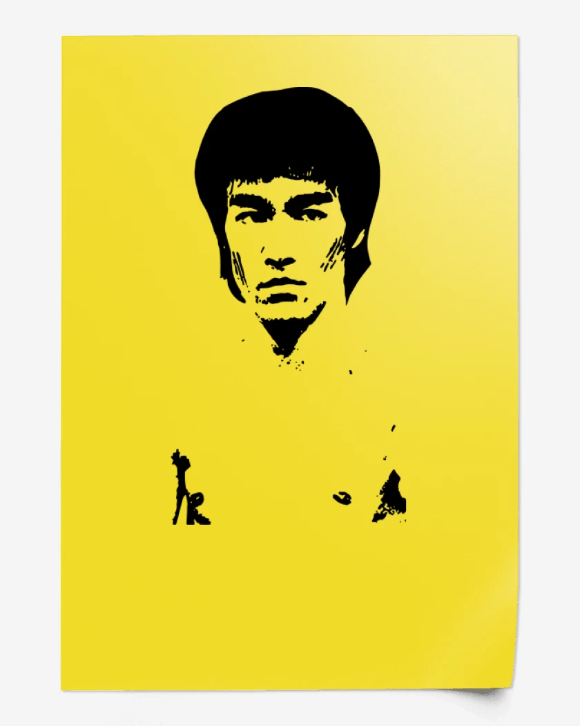 Print Bruce Lee