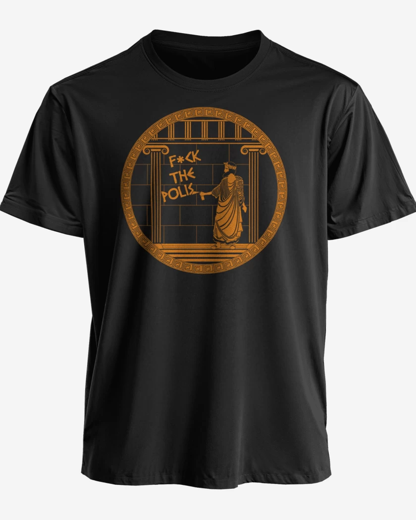 Polera premium Negro de F*ck the polis
